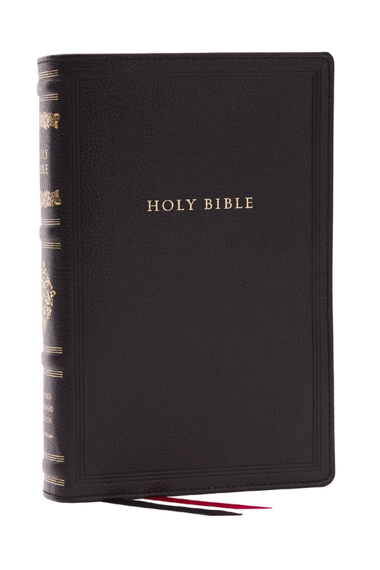 Rsv Personal Size Bible with Cross References, Leathersoft - NY Gift Boutique