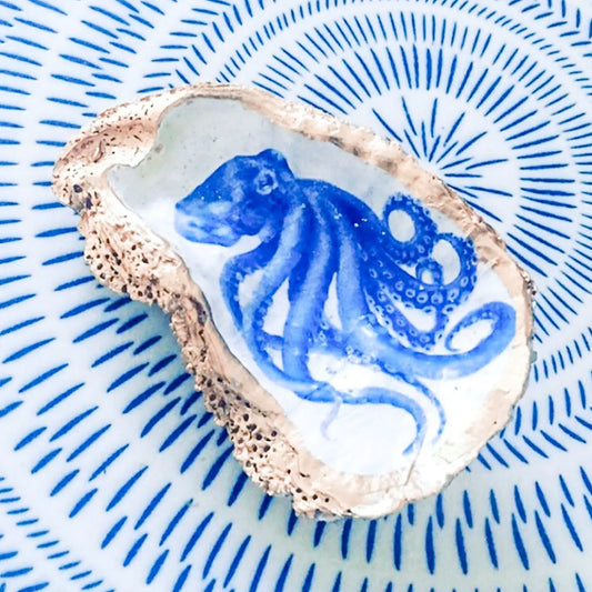 The Octopus Oyster Shell Plate