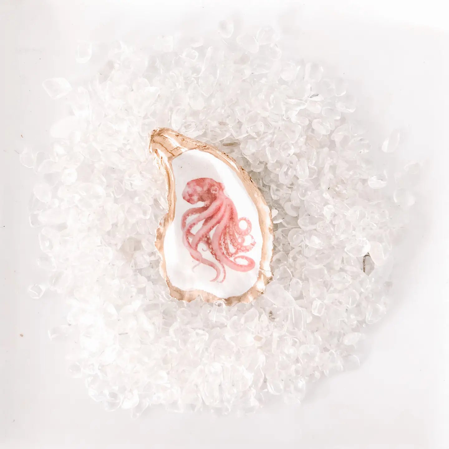 The Octopus Oyster Shell Plate