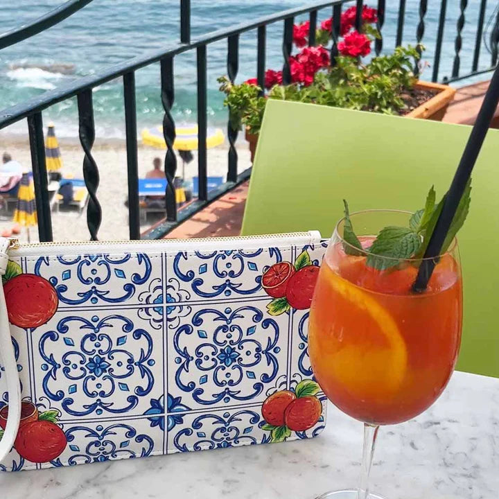 Caltagirone Arancia Clutch Bag