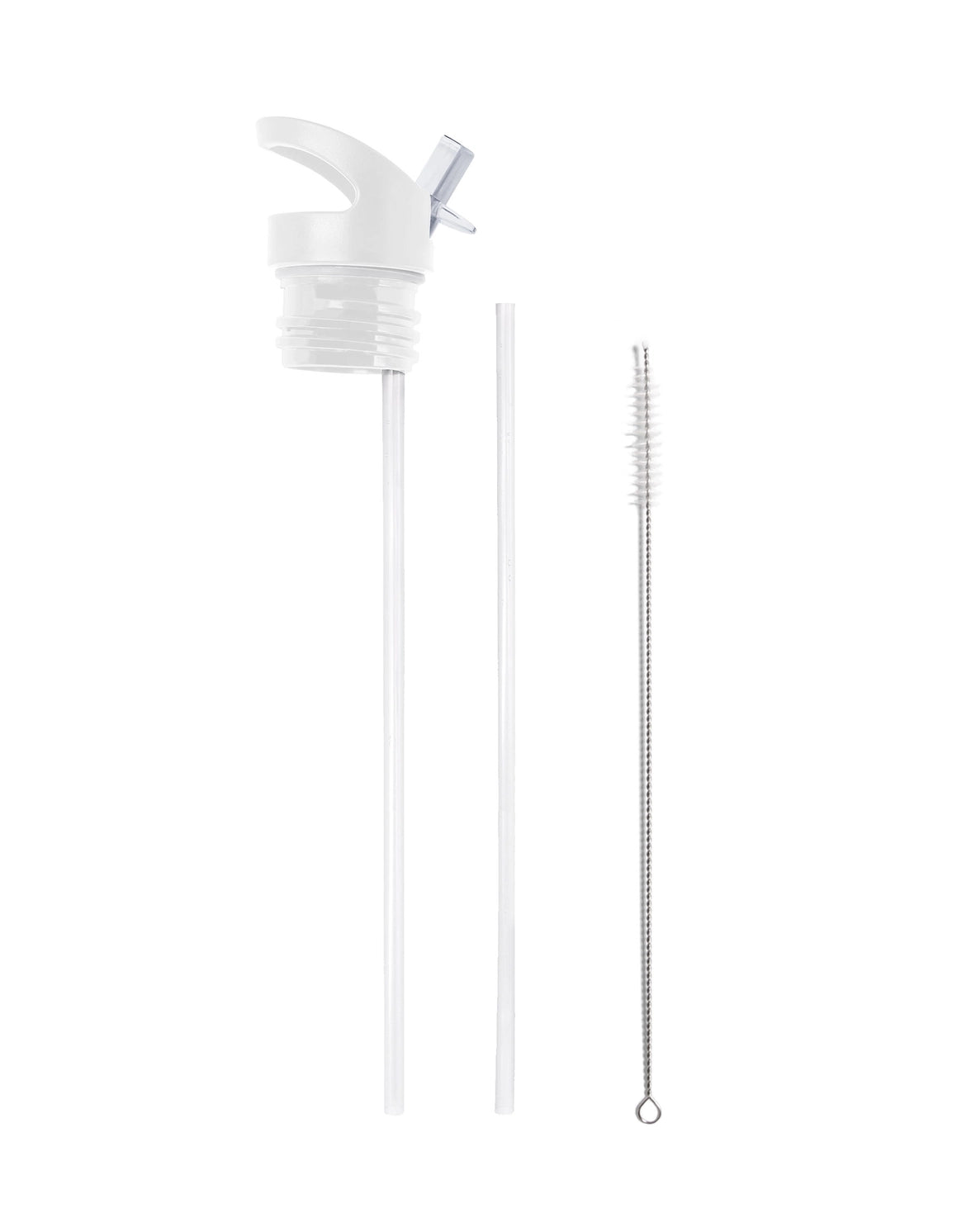 Flip ‘N’ Sip Lid Multi Colors | 2 Straws + 1 Cleaner