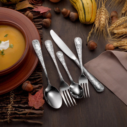 American Outdoors Flatware 20pc Place Setting