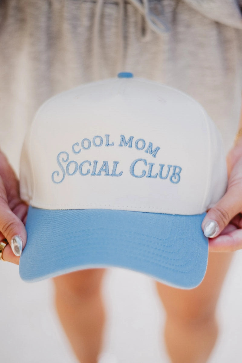 Cool Mom Social Club Two-Toned Hat