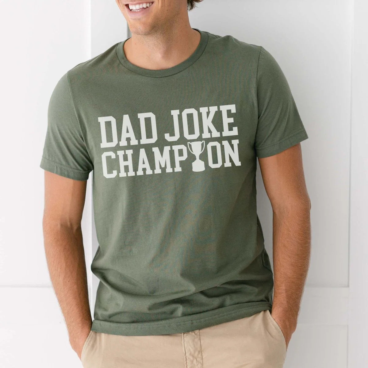 Dad Joke Champion Graphic Tee