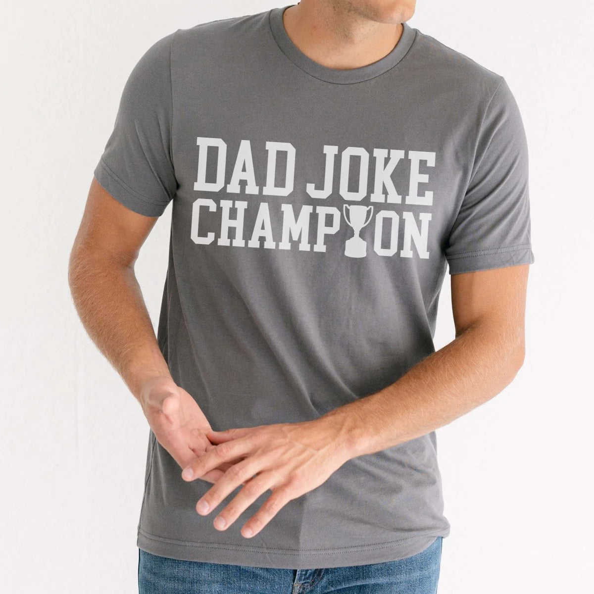 Dad Joke Champion Graphic Tee