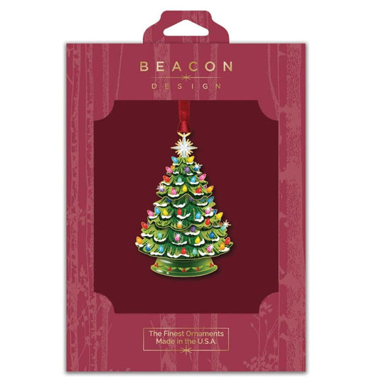 Nostalgic Christmas Tree Brass Ornament