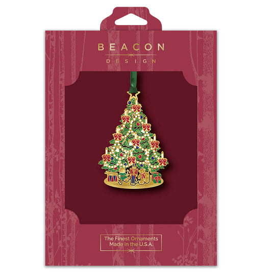 Classic Christmas Tree Brass Ornament - NY Gift Boutique