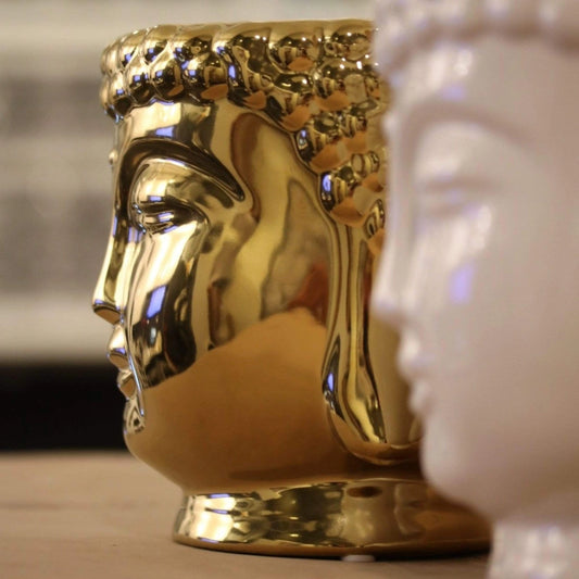 Gold Buddha Perfumed Candle – Palo Santo