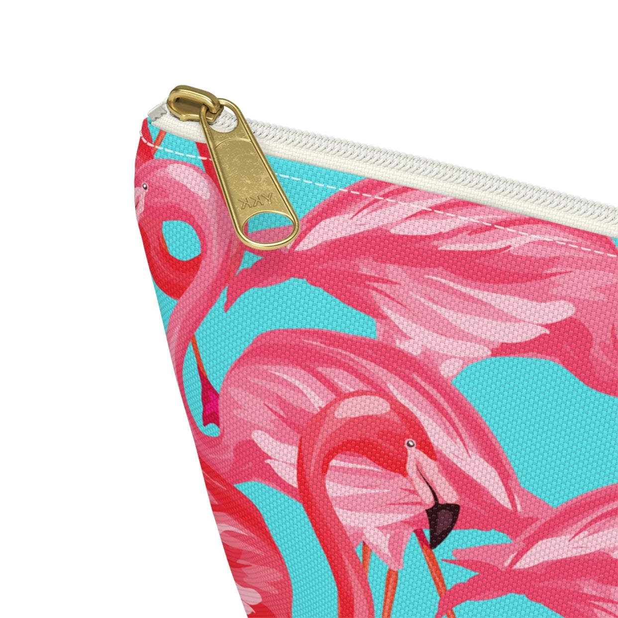 Pink Flamingo Flock Accessory Bag