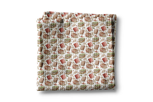 Book Lover Kitchen Waffle Weave Towel