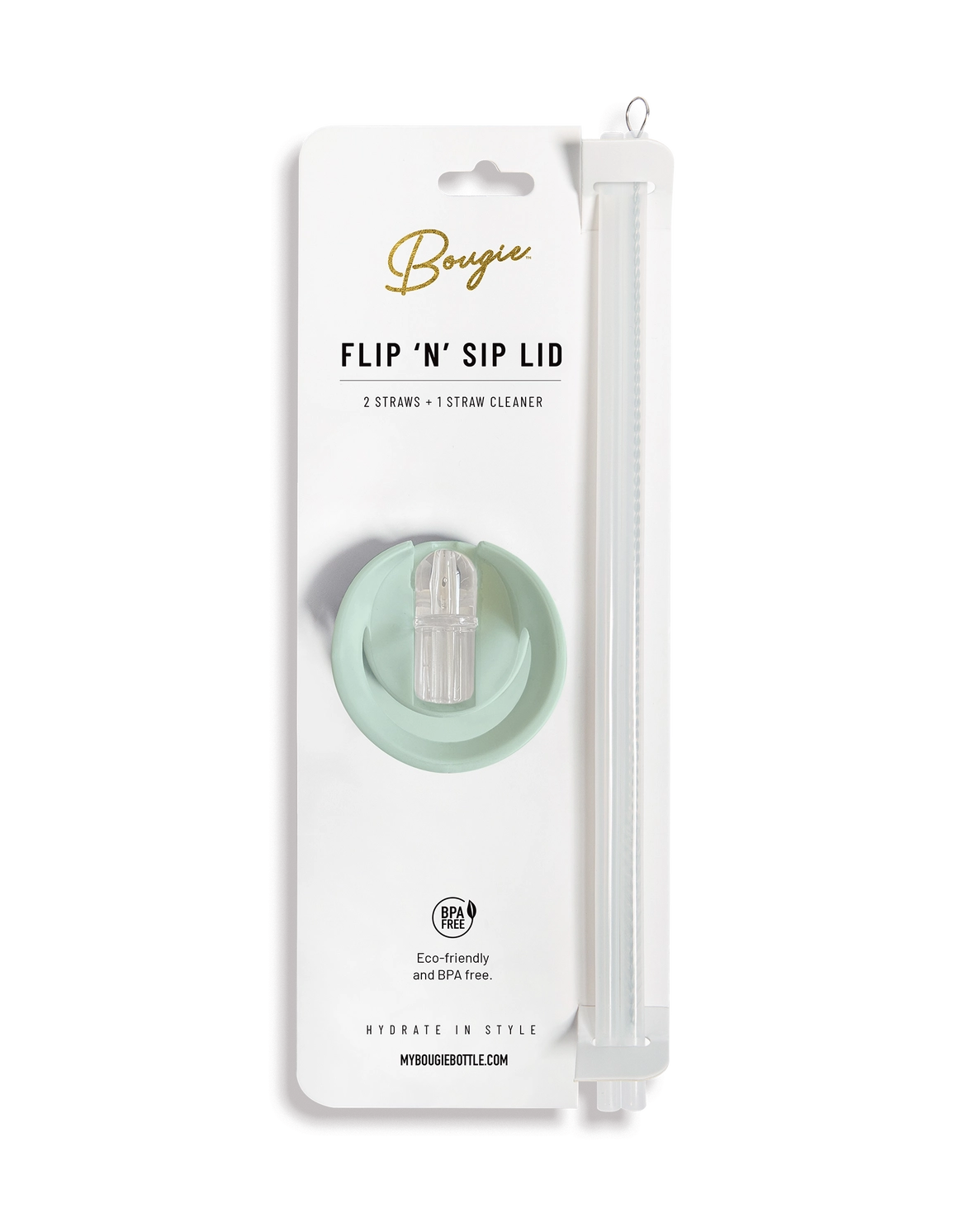 Flip ‘N’ Sip Lid Multi Colors | 2 Straws + 1 Cleaner