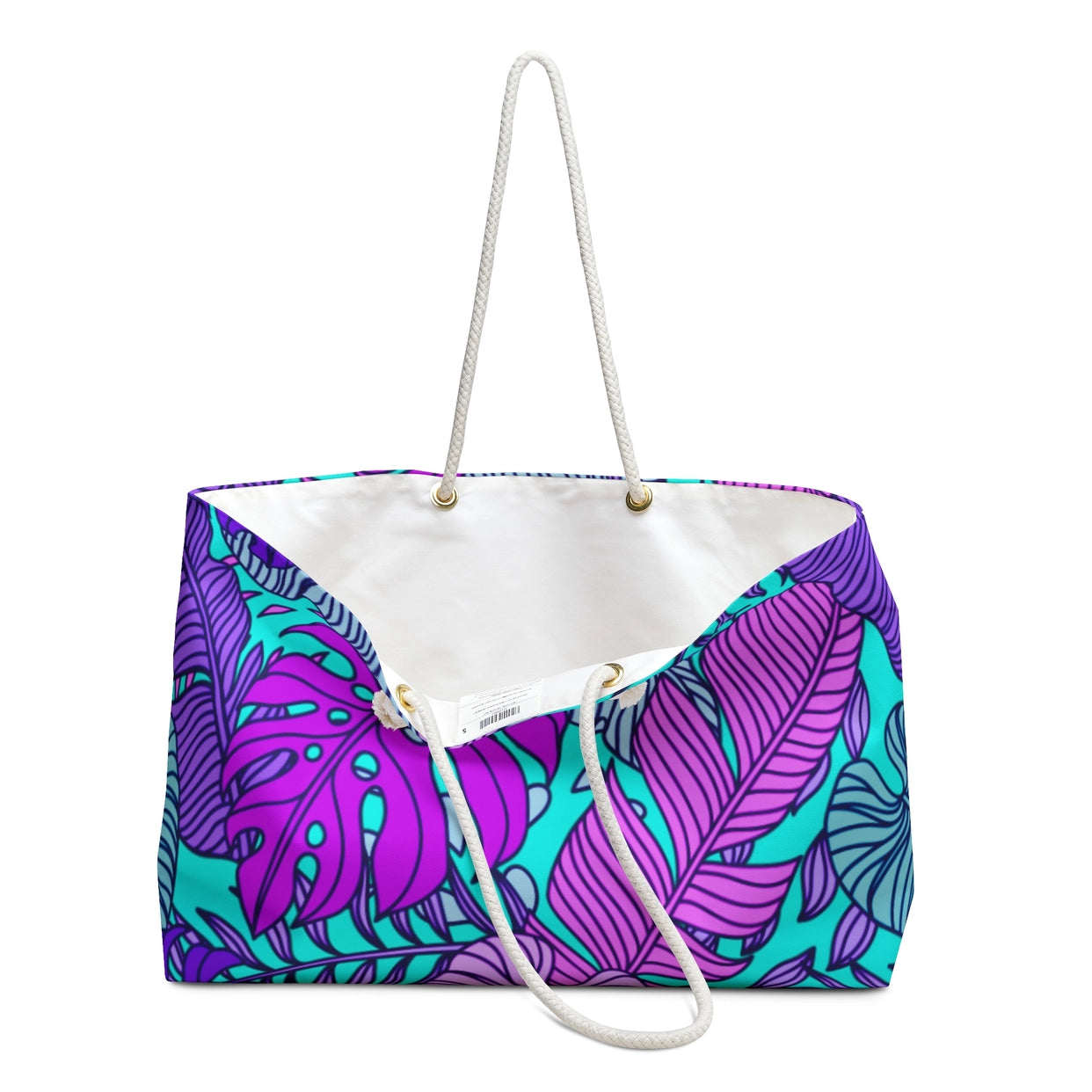 Tropical Palm Tree Beach Tote Bag