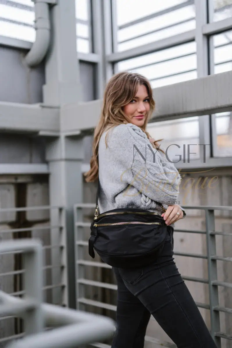 Farah Fanny Bum Bag - Black Fanny Packs