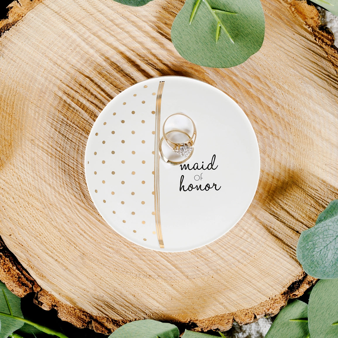 Maid of Honor - 4" Trinket Dish