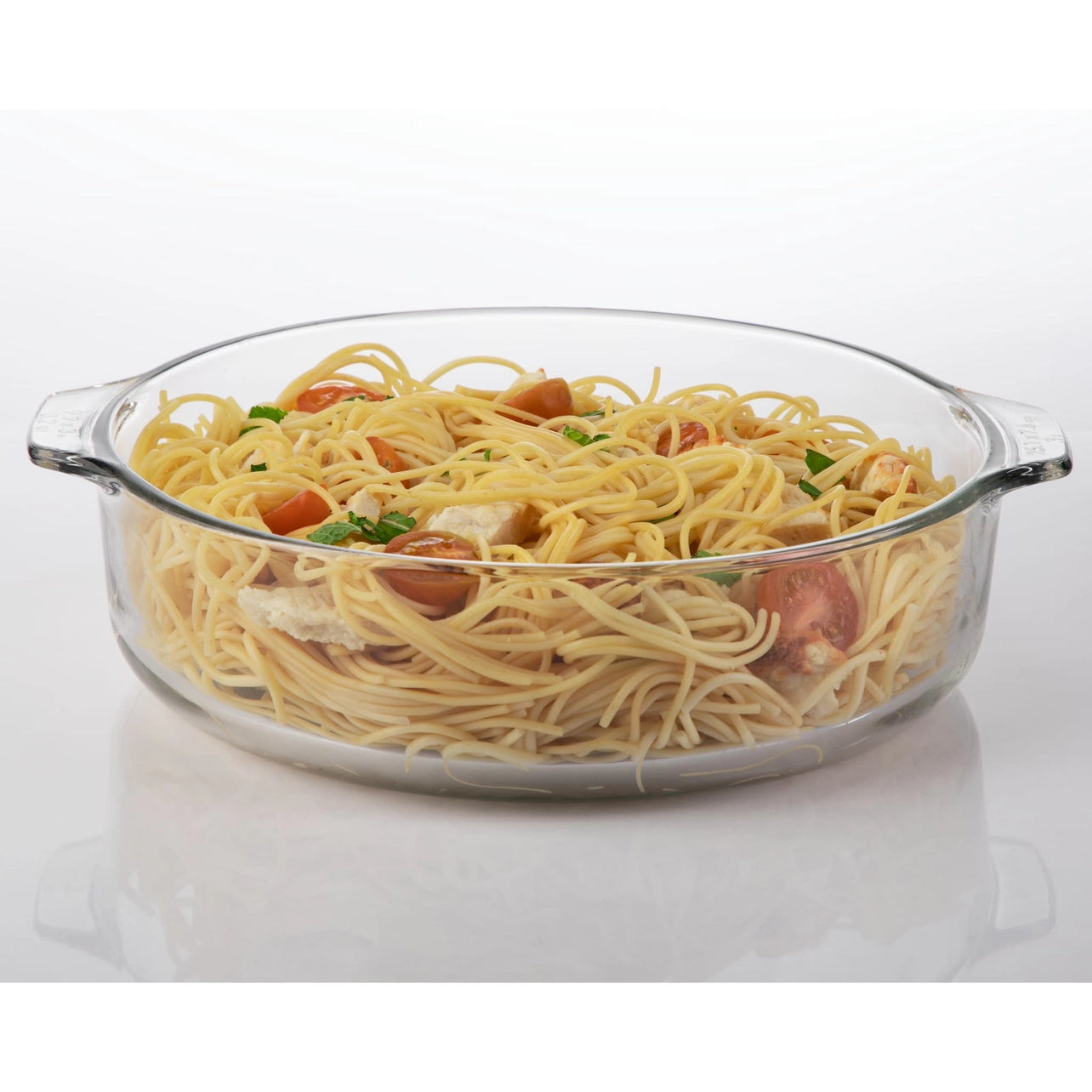 Libbey Baker's Basics Glass Casserole Dish with Cover, 3 Quart