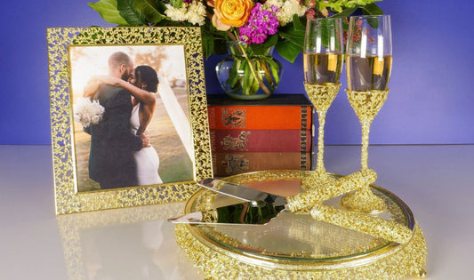 Olivia Riegel Silver Isadora Flute (Set of 2) - NY Gift Boutique