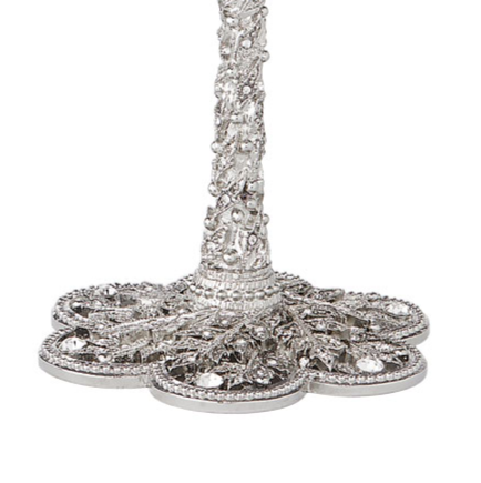 Silver Florence Flute by (Set of 2) by Olivia Riegel® - NY Gift Boutique