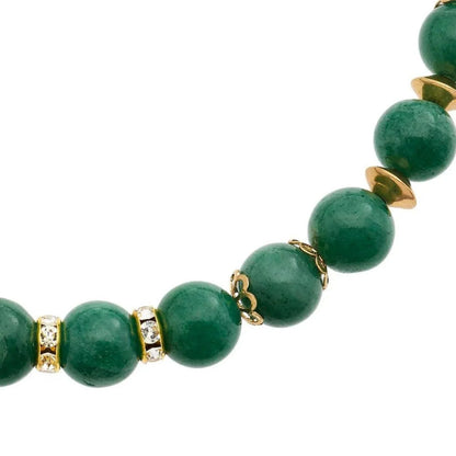 Green Aventurine Bead Necklace