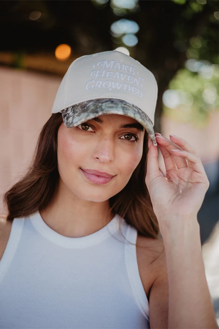 Make Heaven Crowded Vintage Trucker Hats - NY Gift Boutique