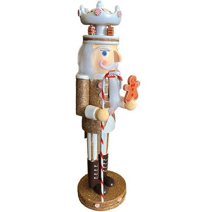 14" Gingerbread King Nutcracker