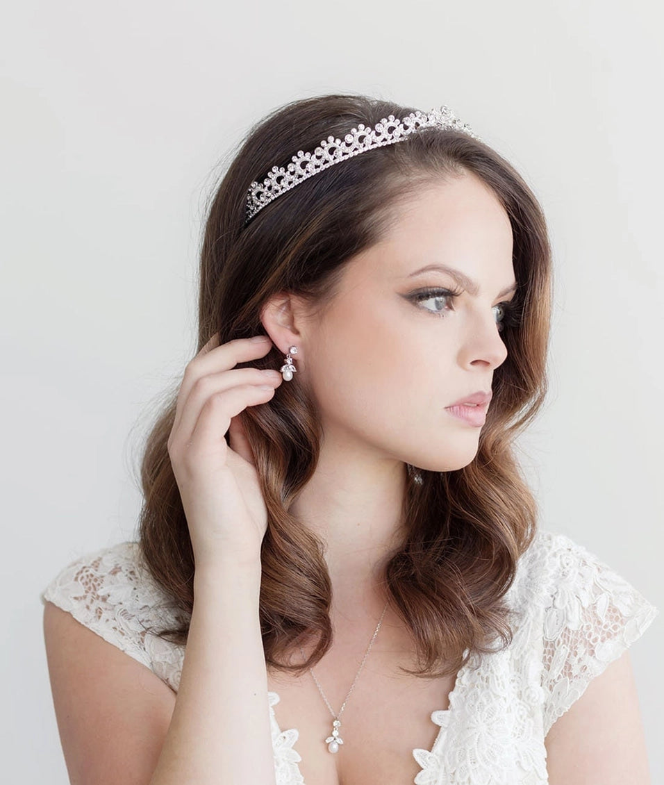 Kylar Crystal Wedding Tiara
