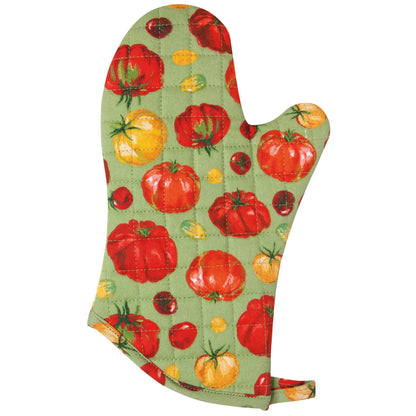Heirloom Tomatoes Apron & Oven Mitt Bundle