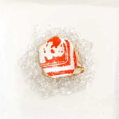 Shibori Oyster Shell Dish