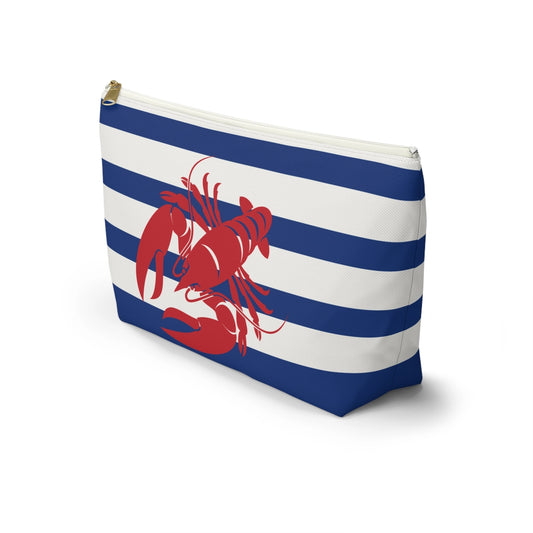 Red Lobster Stripe Accessory Bag