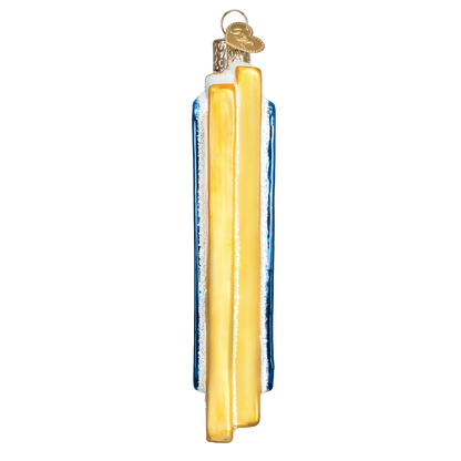 Passport Glass Christmas Ornament