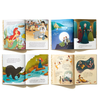 Ultimate 12 Book Disney Princess Classic Little Golden Books Box Set