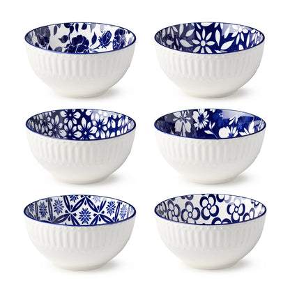 Madison All Purpose Bowl 6.25 " 30 oz Set of 12- 6 Asst Designs