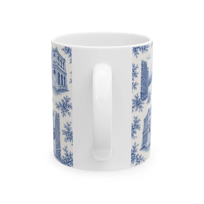 Dumbo Toile De Jouy Chinoiserie Ceramic Mug