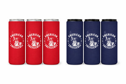 America 250 Officially Licensed Can Coolers Set of 4 - NY Gift Boutique
