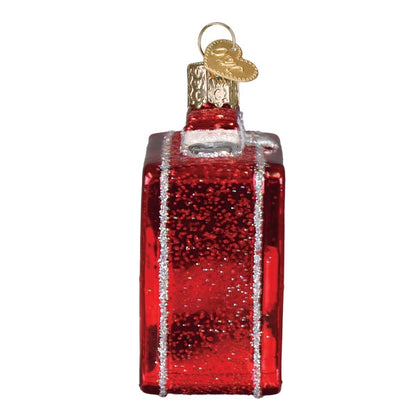 Strawberry Shortcake Lunchbox Glass Ornament