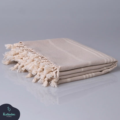 Sand Free Turkish Towel |Striped Beach Towel | Peshtemal - NY Gift Boutique