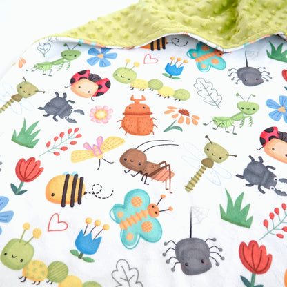 Bug Buddies - Minky Blanket