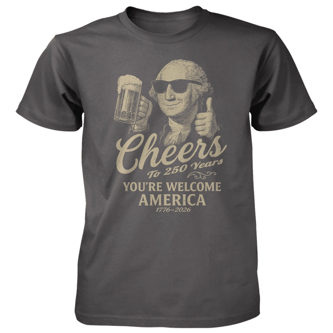 You're Welcome America - Cotton T-Shirt