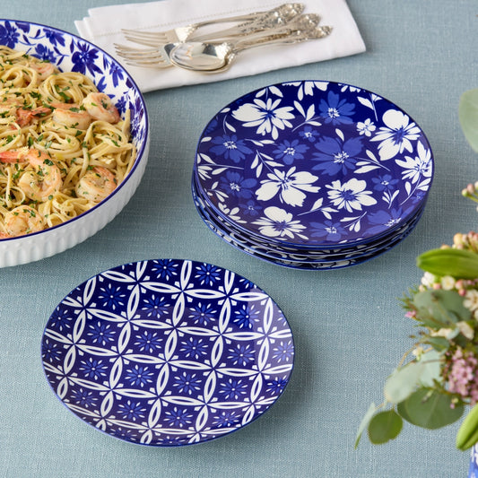 Madison Salad Plate 8.5" Set of 12- 6 Assorted Designs