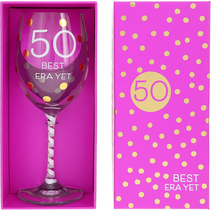 50 - Gift Boxed 16 oz Crystal Wine Glass (Pre-Order)