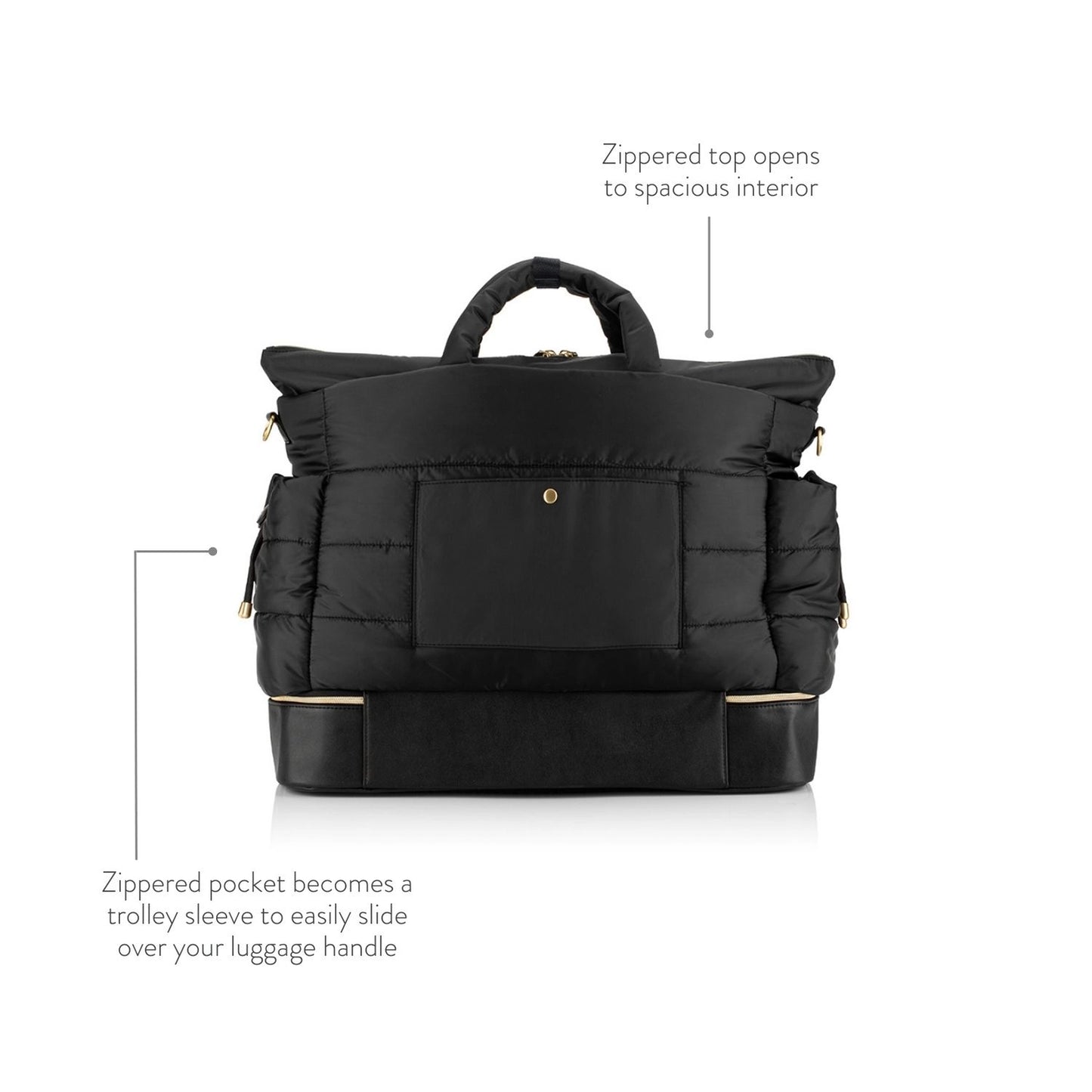 Dream Weekender™ Midnight Black Diaper Bag