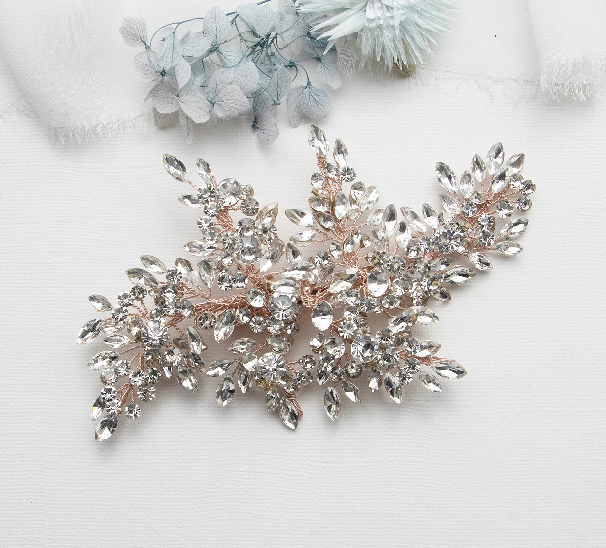 Aurora Crystal Bridal Clip