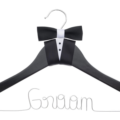 Groom Tux Wedding Hanger