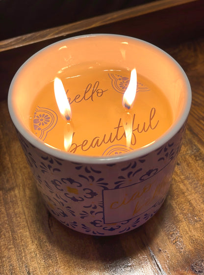 Ciao Bella - 14oz - 100% Soy Wax Reveal Candle Lemon Verbena