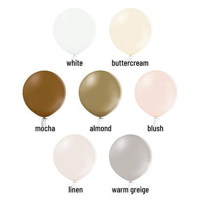 Giant Balloons (36") - Blush Colors