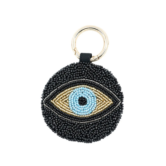 Evil Eye Beaded Key Chain