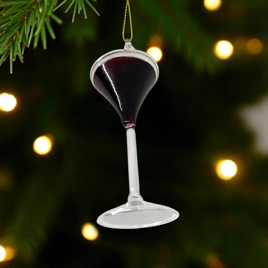 Espresso Martini Glass Ornament