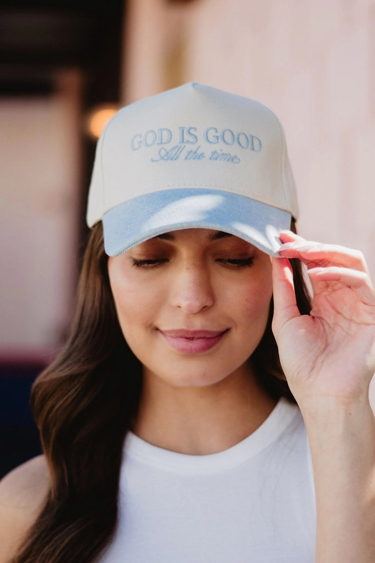 God Is Good All the Time Trucker Cap