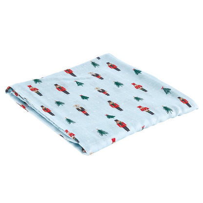 Swaddles with Plush Rattle - Mouse King