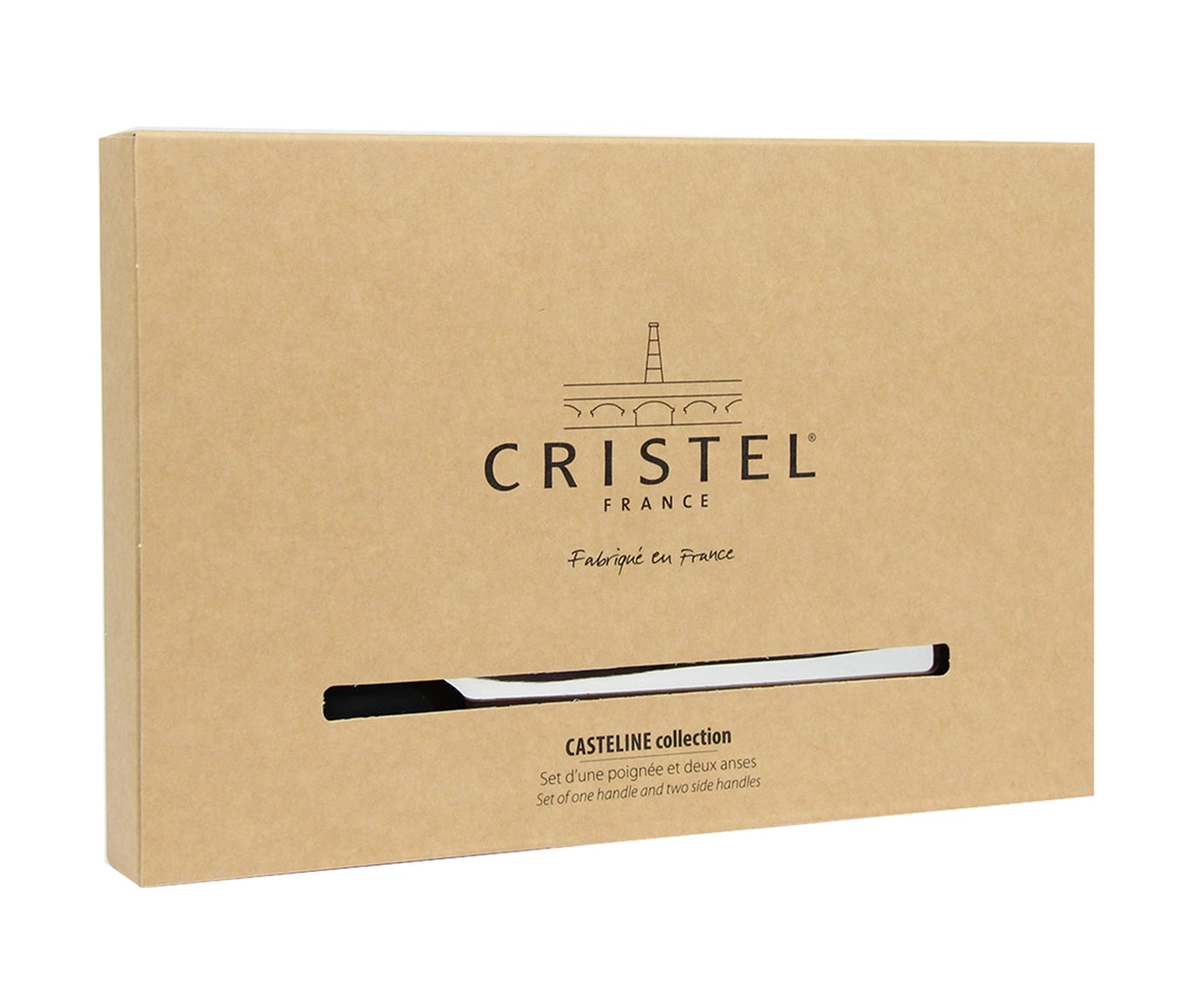 Cristel® Casteline Set of 1 Handle + 2 Side Handles - NY Gift Boutique