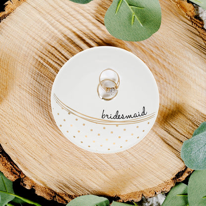 Bridesmaid - 4" Trinket Dish
